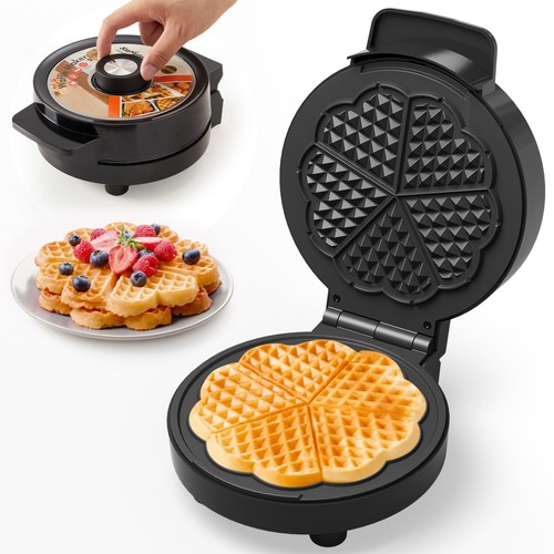 Heart electric waffle iron - waffle,
