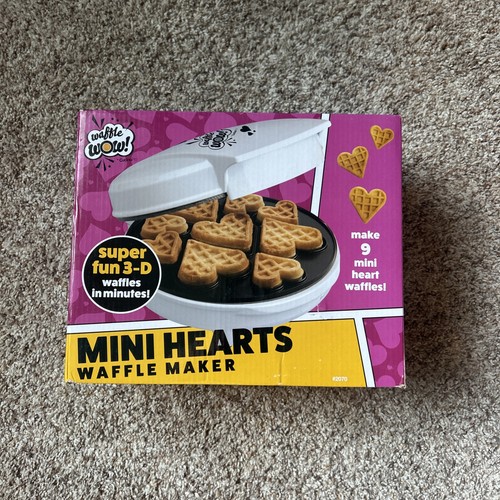 Mini hearts waffle - hearts,