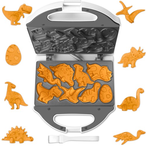 Dinosaur mini waffle maker - waffle,